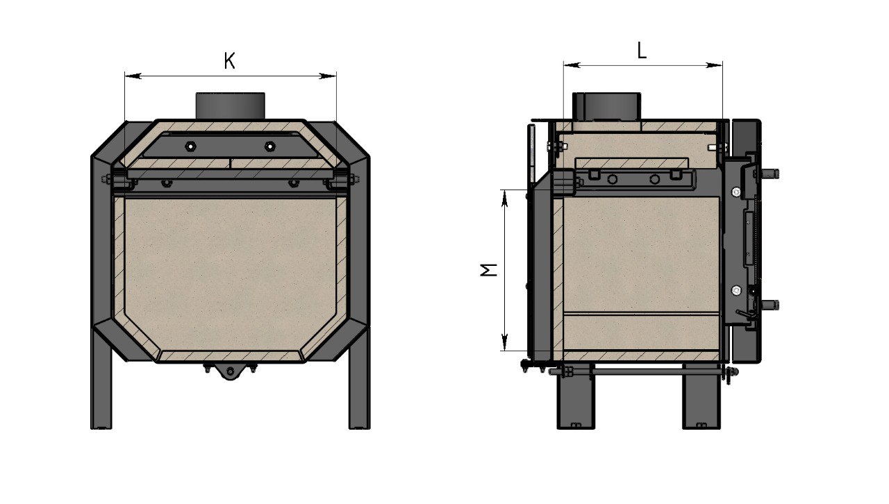Разрез котла